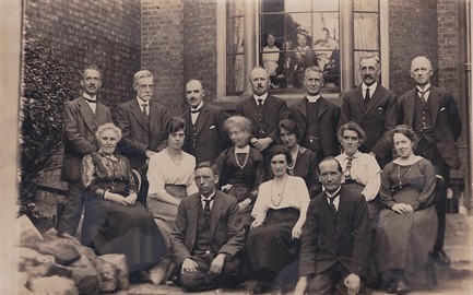 Old Staff In Garden